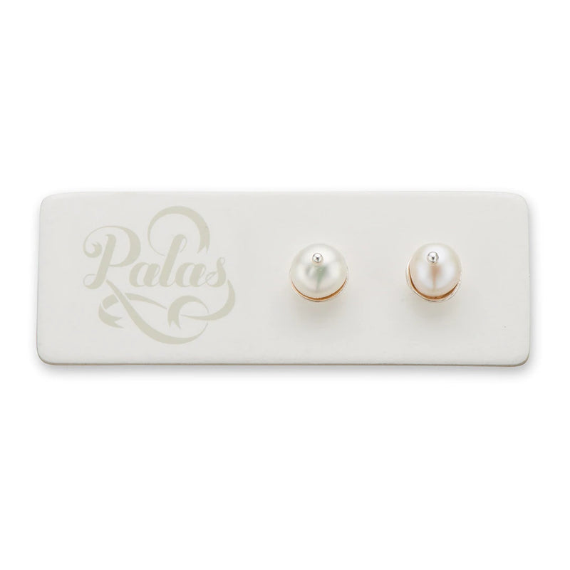 Palas - Pearl Stud Earrings