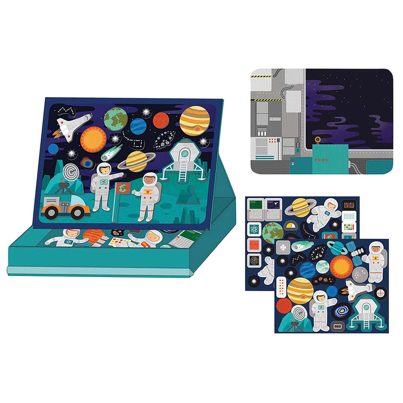 Petit Collage - Outer Space Magnetic Play Scene