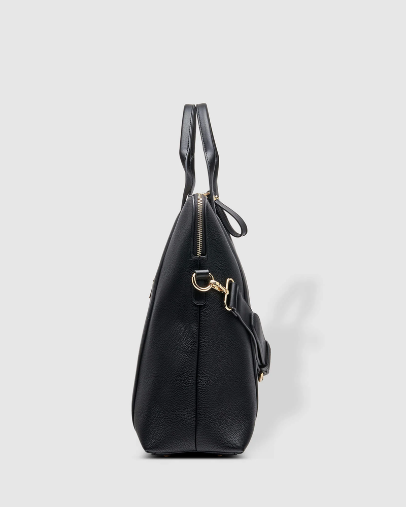 Louenhide - Rhodes Laptop Bag - Black & Gold