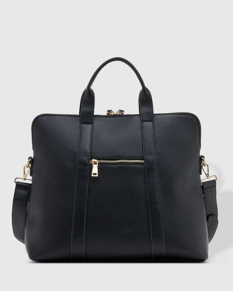 Louenhide - Rhodes Laptop Bag - Black & Gold