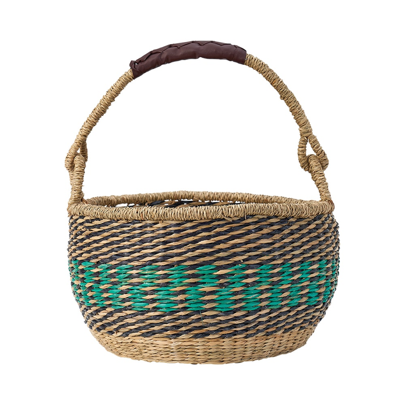 Annabel Trends - Seagrass Basket - Aqua