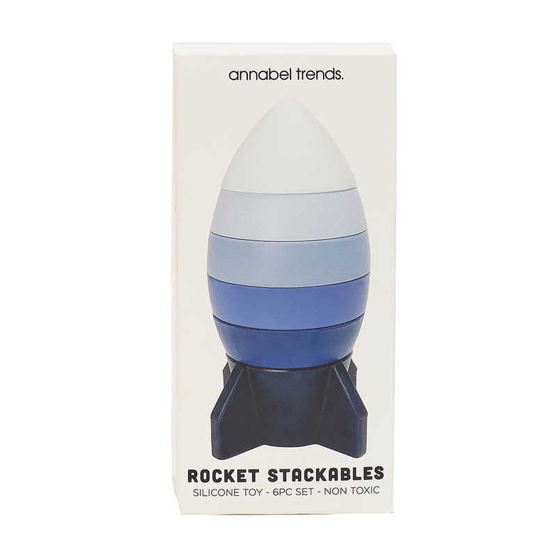 Annabel Trends - Silicone Stackable Rocket