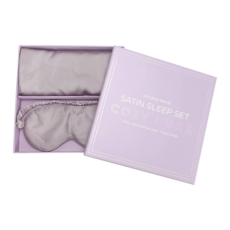 Annabel Trends - Sleep Set Cosy Luxe Satin - Lilac