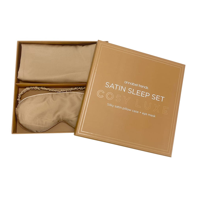 Annabel Trends - Satin Sleep Set - Caramel