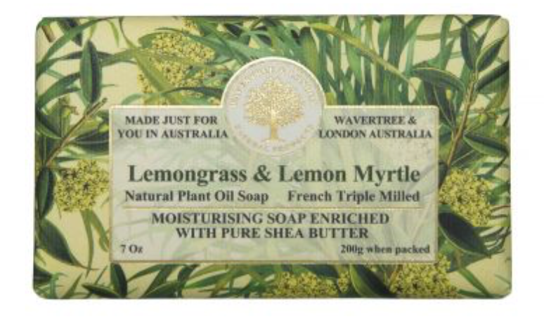 Wavertree & London - Lemongrass & Lemon Myrtle Soap Bar