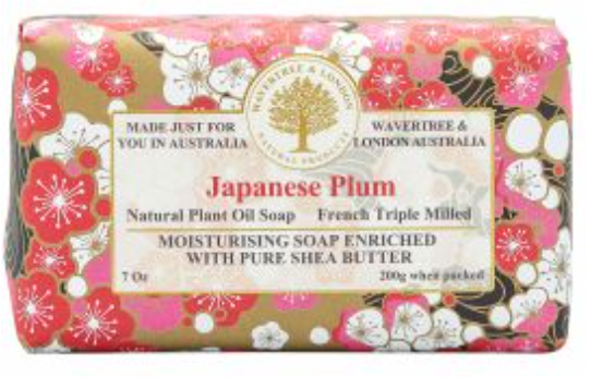 Wavertree & London - Soap Bar -  Japanese Plum