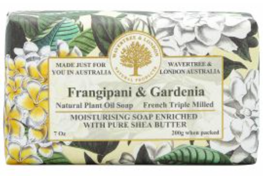 Wavertree & London - Frangipani & Gardenia Soap Bar