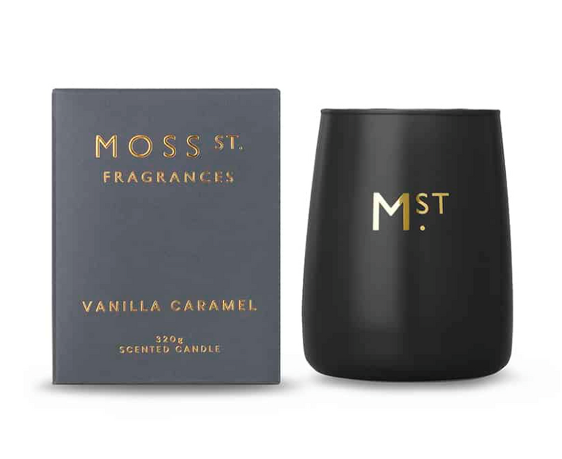 Moss St. - Soy Candle - Vanilla Caramel Candle 320g
