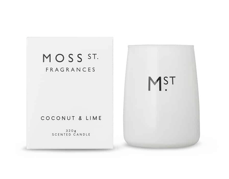 Moss St. - Soy Candle 320g - Coconut & Lime