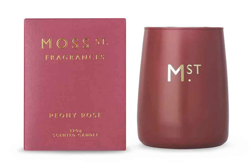Moss St. - Soy Candle - Peony Rose 320g