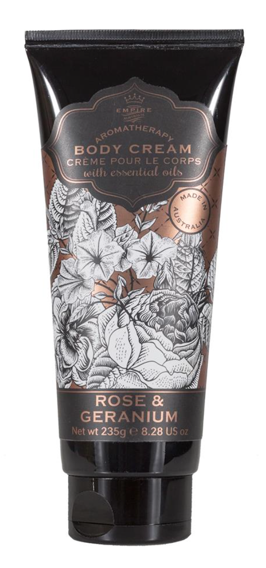 Empire - Botanicals Body Cream Rose & Geranium 235g