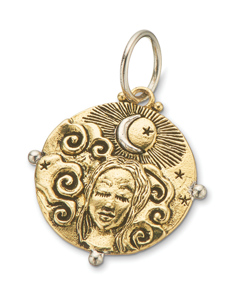 Palas - Goddess Gaia: Spirit of the Sky Charm