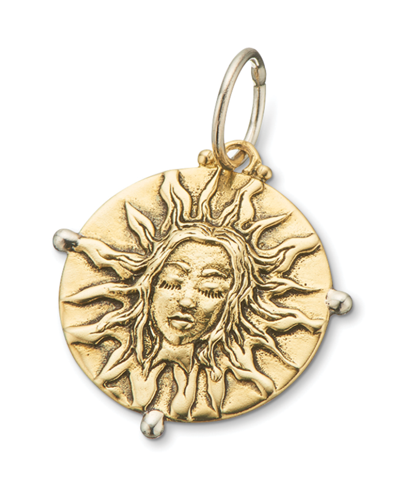 Palas - Goddess Gaia: Spirit of the Sun Charm