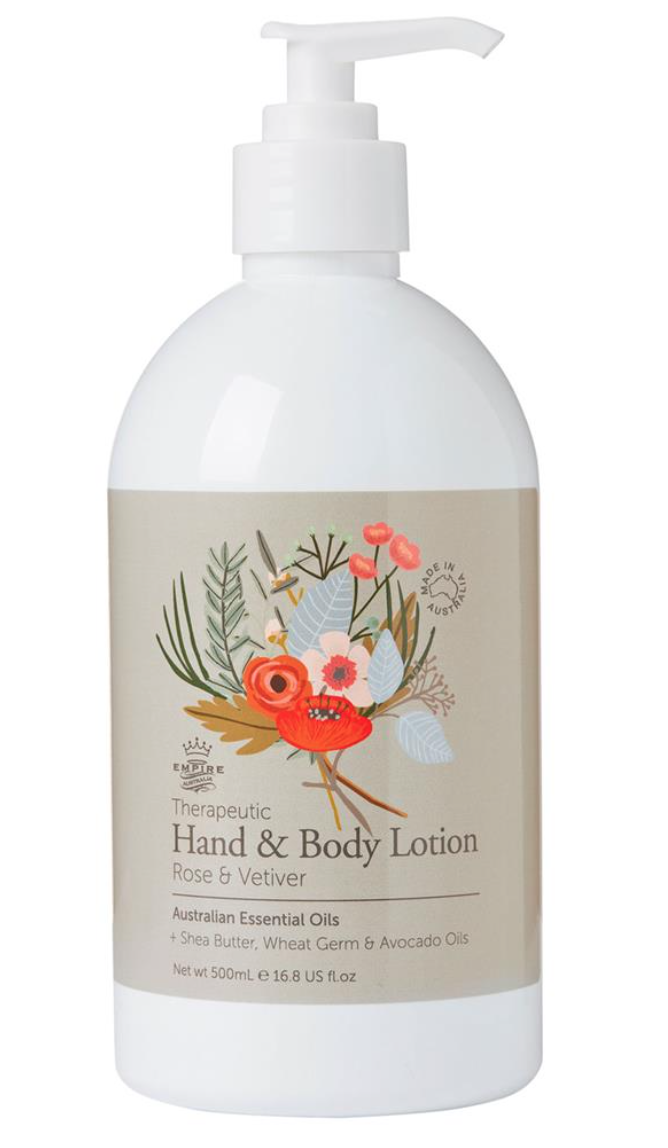 Empire - Therapeutic Rose & Vetiver Hand & Body Lotion 500ml
