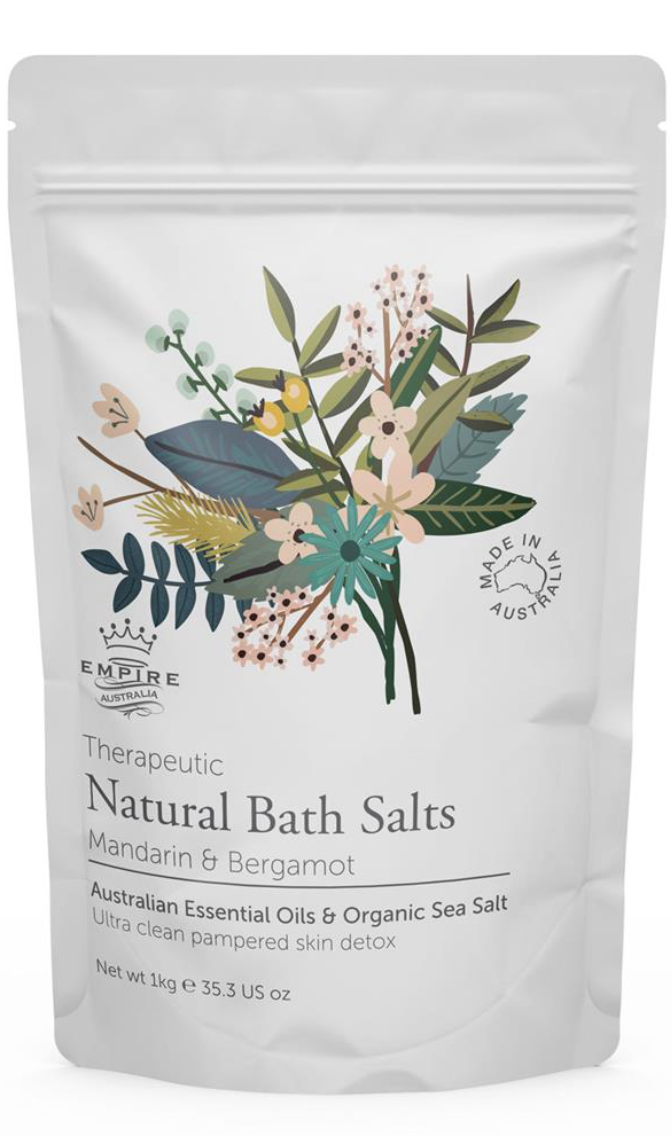 Empire - Therapeutic Mandarin & Bergamot Bath Salts 1 Kilo