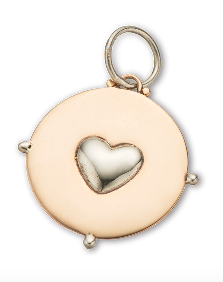 Palas - Circle Heart Charm