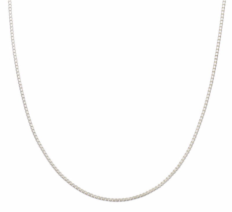 Palas - Silver Box Chain 95cm