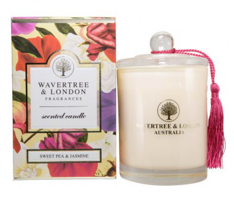 Wavertree & London Candle - Sweet Pea & Jasmine