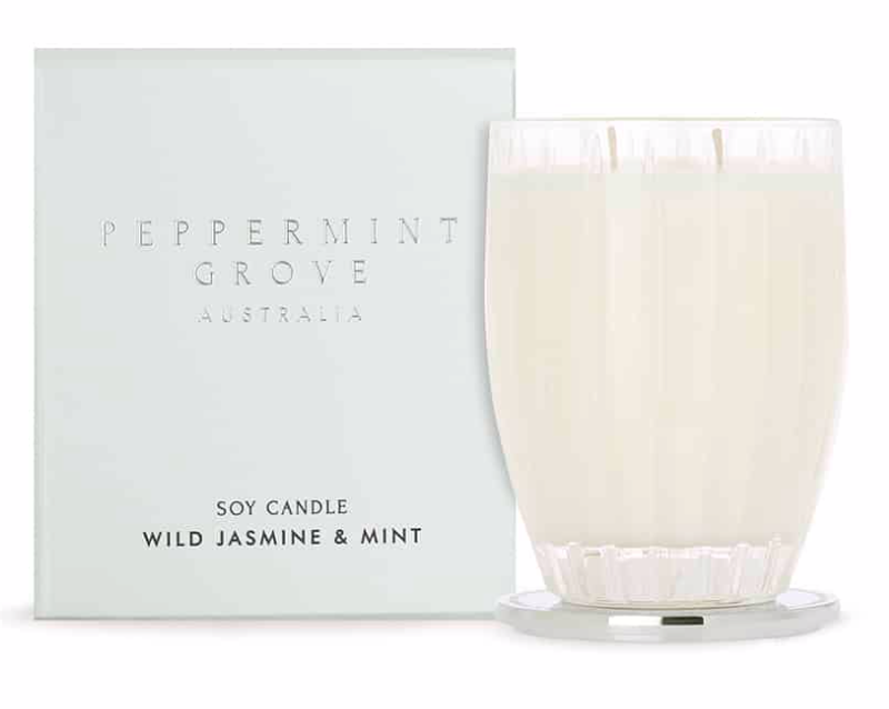 Peppermint Grove - Candle 370g - Wild Jasmine & Mint