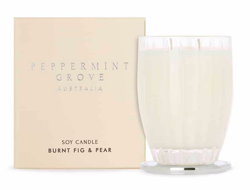 Peppermint Grove - Candle 370g - Burnt Fig & Pear