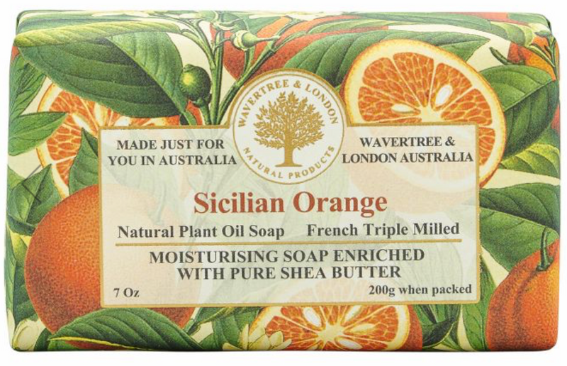 Wavertree & London - Soap Bar - Sicilian Orange