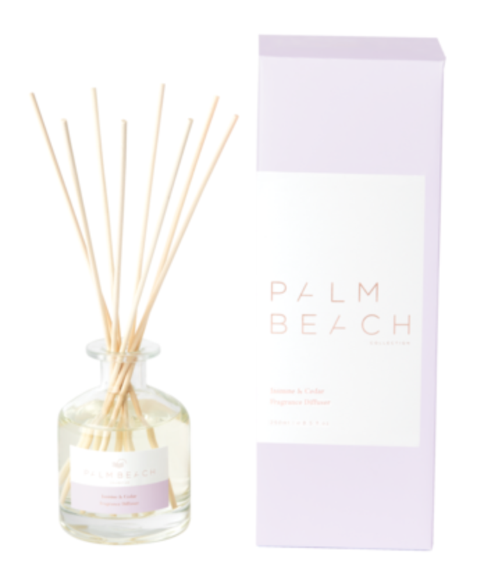 Palm Beach Fragrance Diffuser - Jasmine & Cedar 250ml
