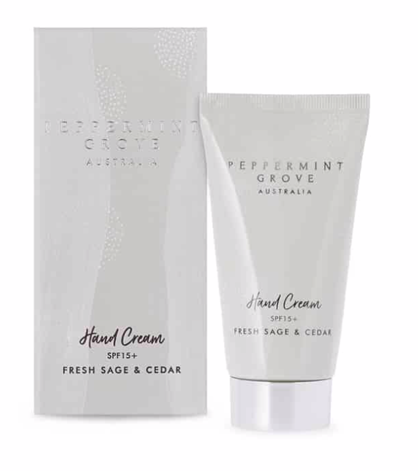 Peppermint Grove - Hand Cream 75ml - Fresh Sage & Cedar