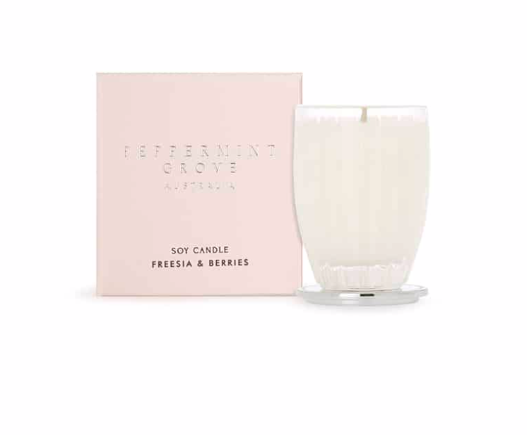 Peppermint Grove - Soy Candle 60g - Freesia & Berries