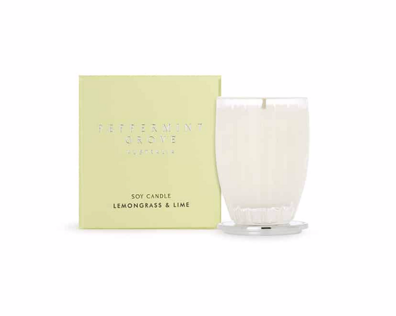 Peppermint Grove - Soy Candle 60g - Lemongrass & Lime
