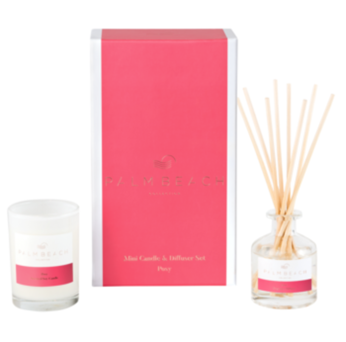 Palm Beach Mini Candle & Diffuser Gift Pack - Posy