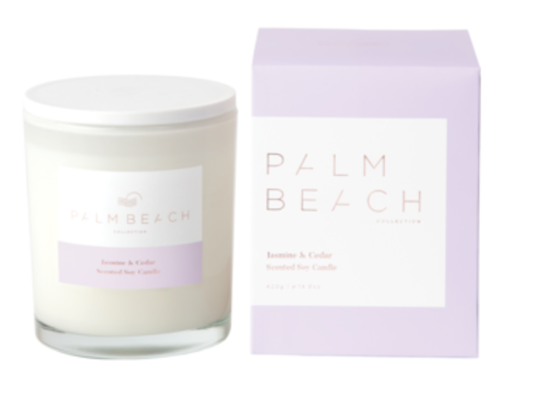 Palm Beach - Candle 420g - Jasmine & Cedar