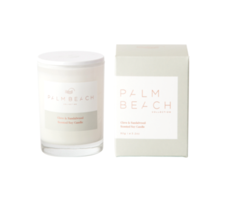 Palm Beach Mini Candle - Clove & Sandalwood 90g