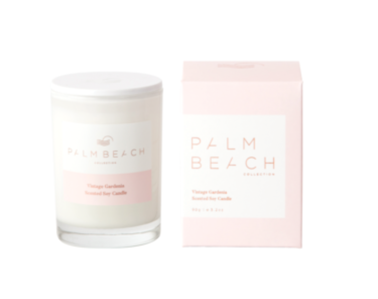 Palm Beach Mini Candle - Vintage Gardenia 90g