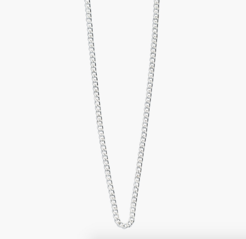Kirstin Ash - Bespoke Curb Chain Sterling Silver 16-18in