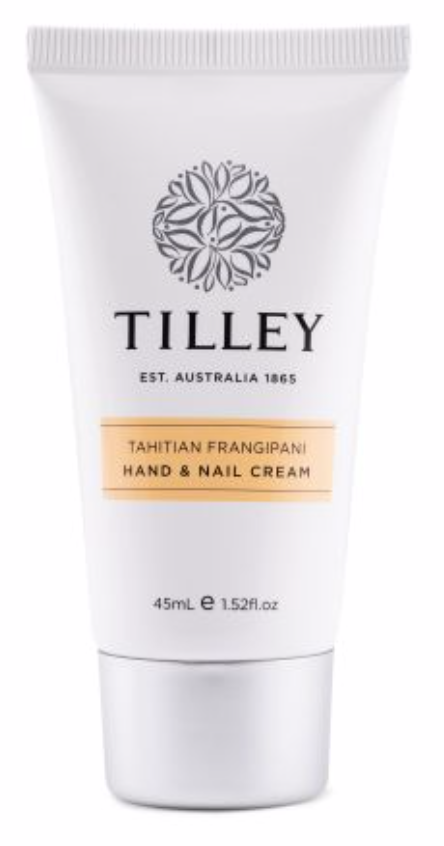 Tilley - Deluxe Hand & Nail Cream -Tahitian Frangipani 45ml