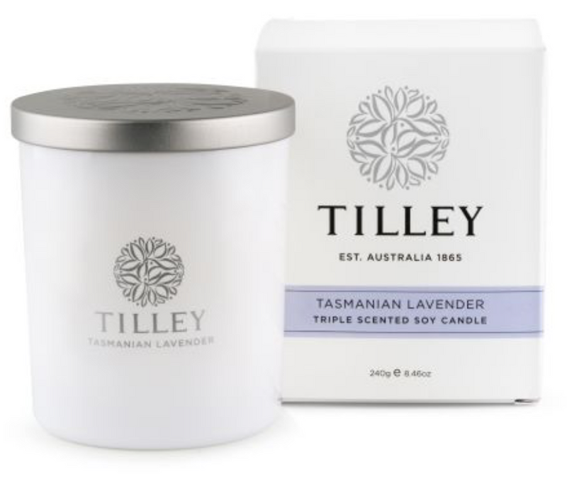 Tilley - Soy Candle - Tasmanian Lavender 240g