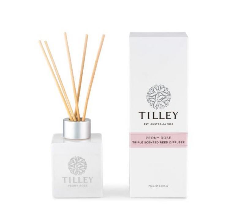 Tilley - Aromatic Reed Diffuser - Peony Rose 75ml