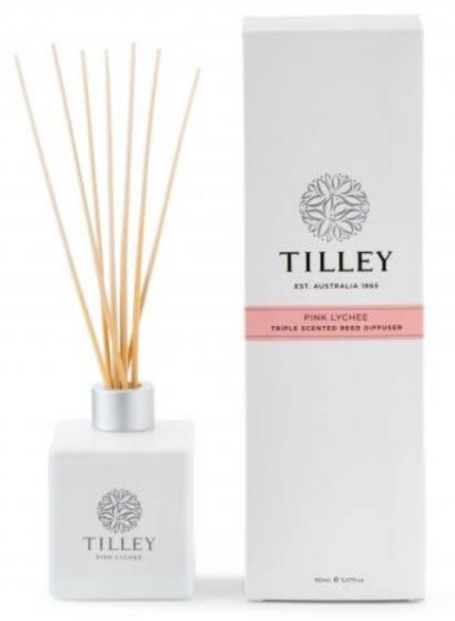 Tilley - Aromatic Reed Diffuser - Pink Lychee 150ml