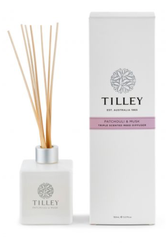 Tilley - Aromatic Reed Diffuser - Patchouli & Musk 150ml