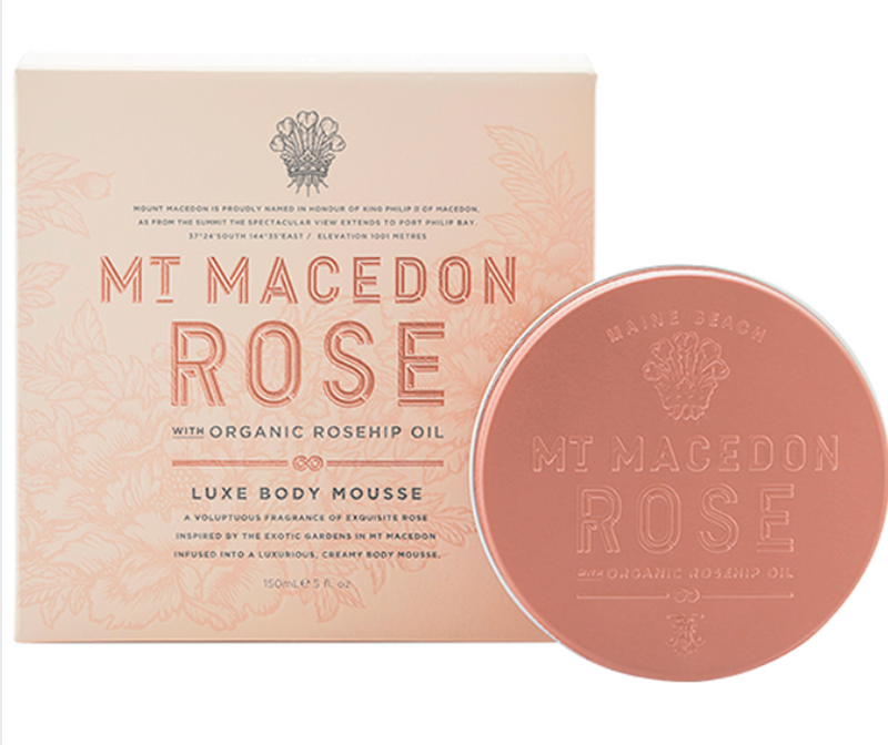 Maine Beach - Mt Macedon Rose Luxe Body Mousse 150ml