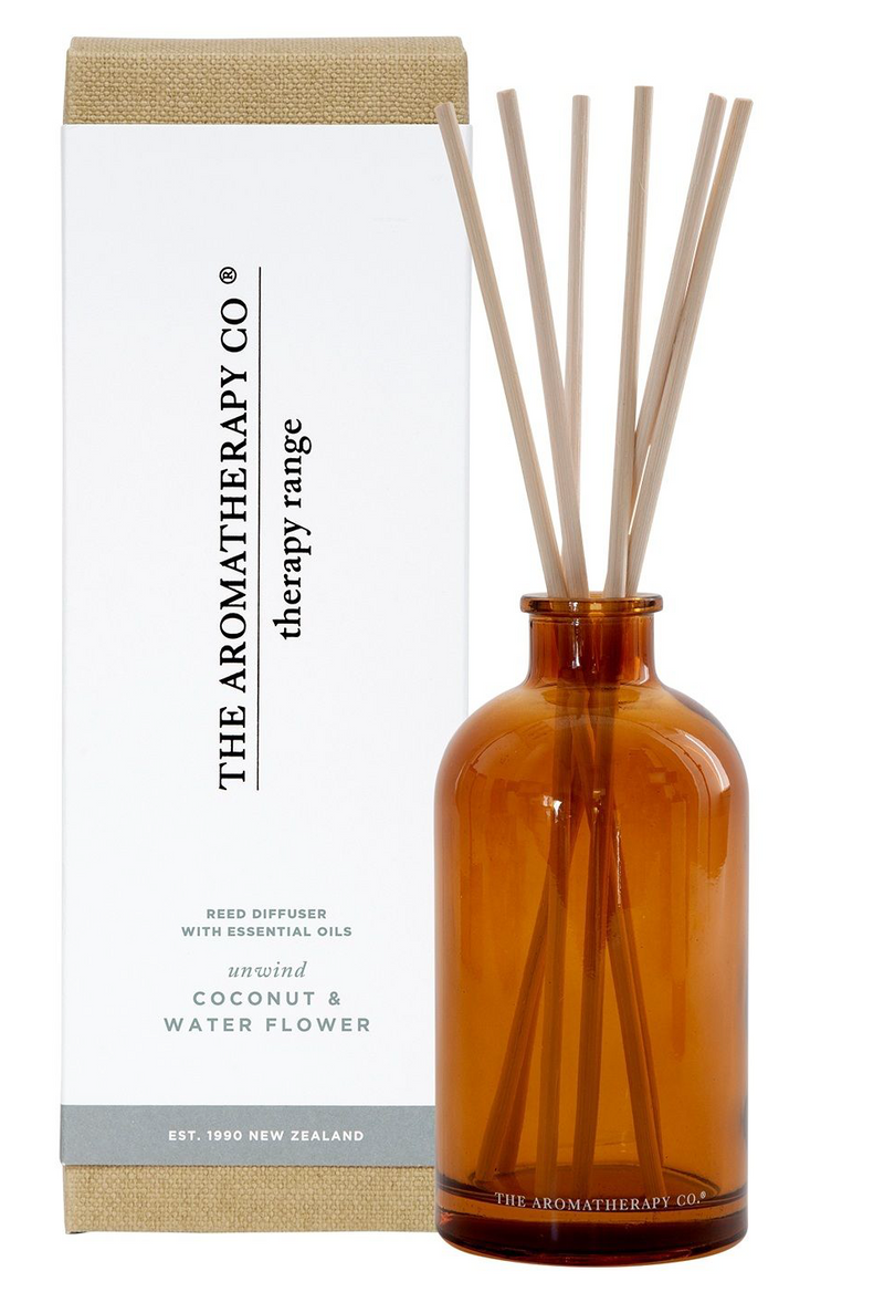 Aromatherapy Co - Therapy Diffuser Unwind - Coconut & Water Flower