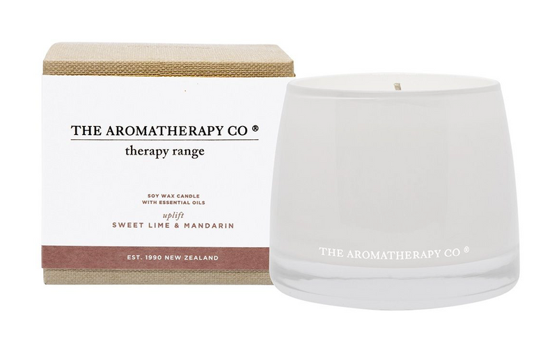 Aromatherapy Co - Therapy Candle 260g Uplift - Sweet Lime & Mandarin
