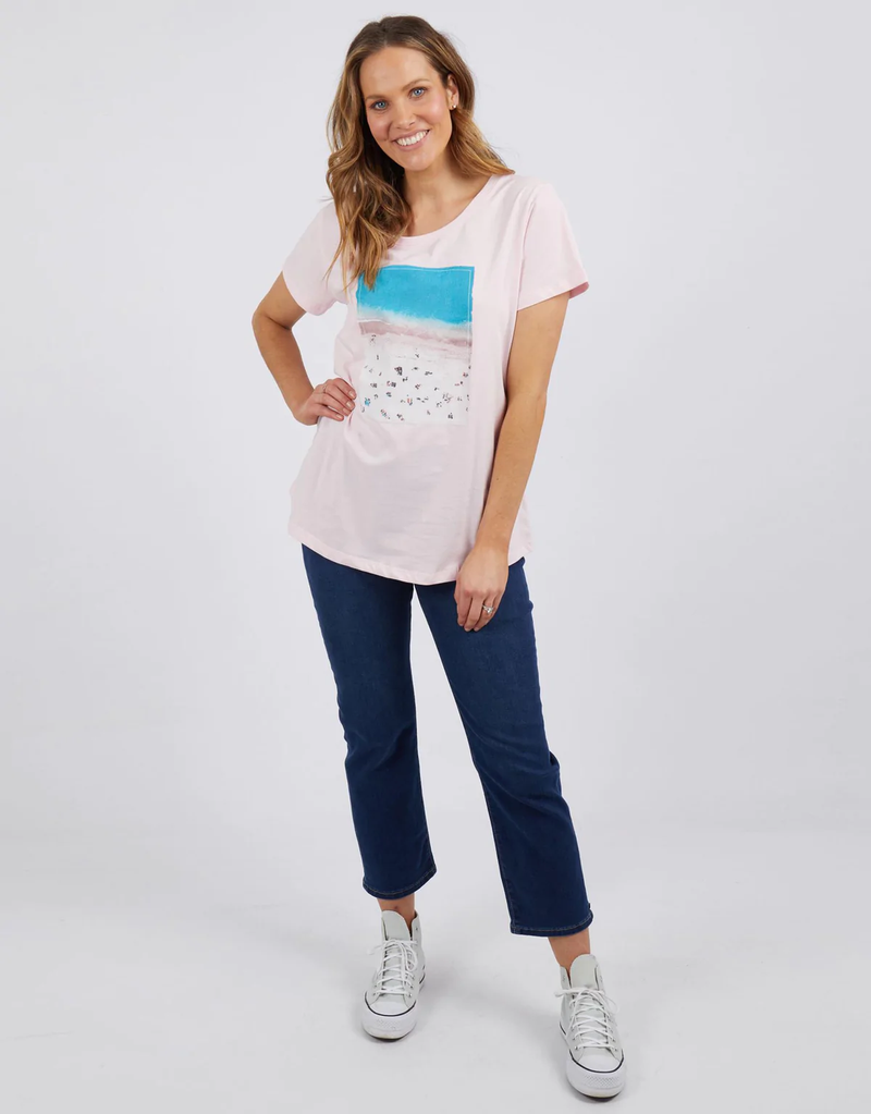 Elm - Seaside Tee - Cherry Blossom