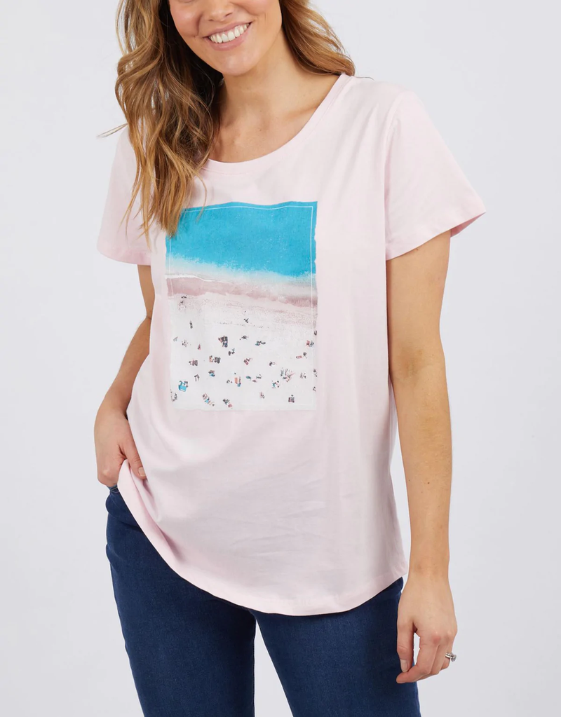 Elm - Seaside Tee - Cherry Blossom