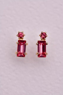 Zafino Earrings - Shelly Pink