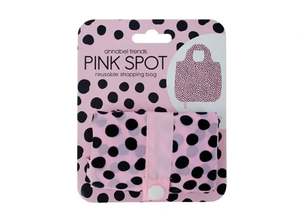 Annabel Trends - Shopping Tote - Pink Spot