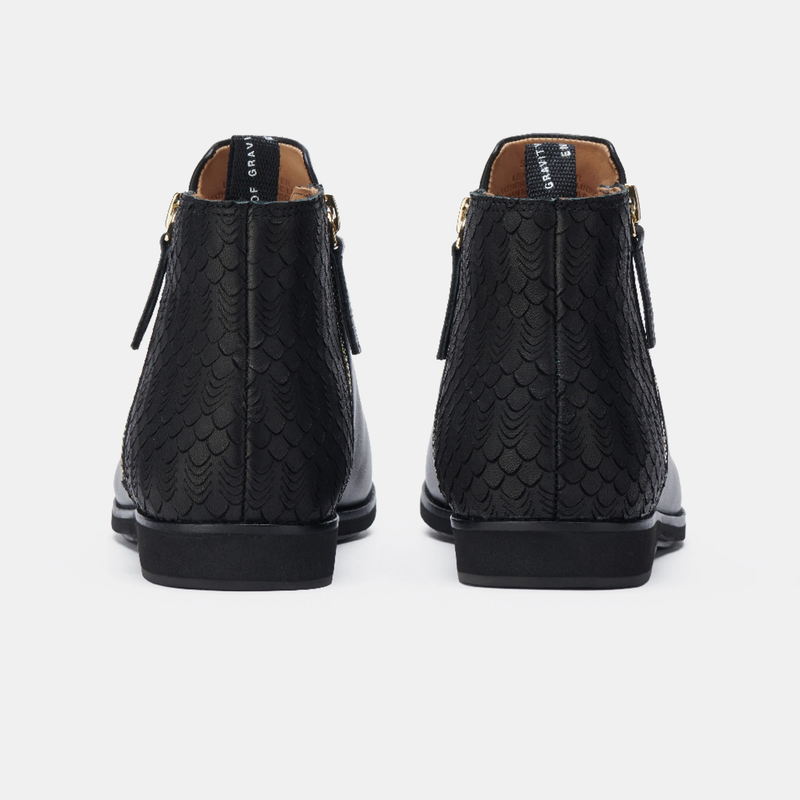 Rollie - Side Zip Geo - Black