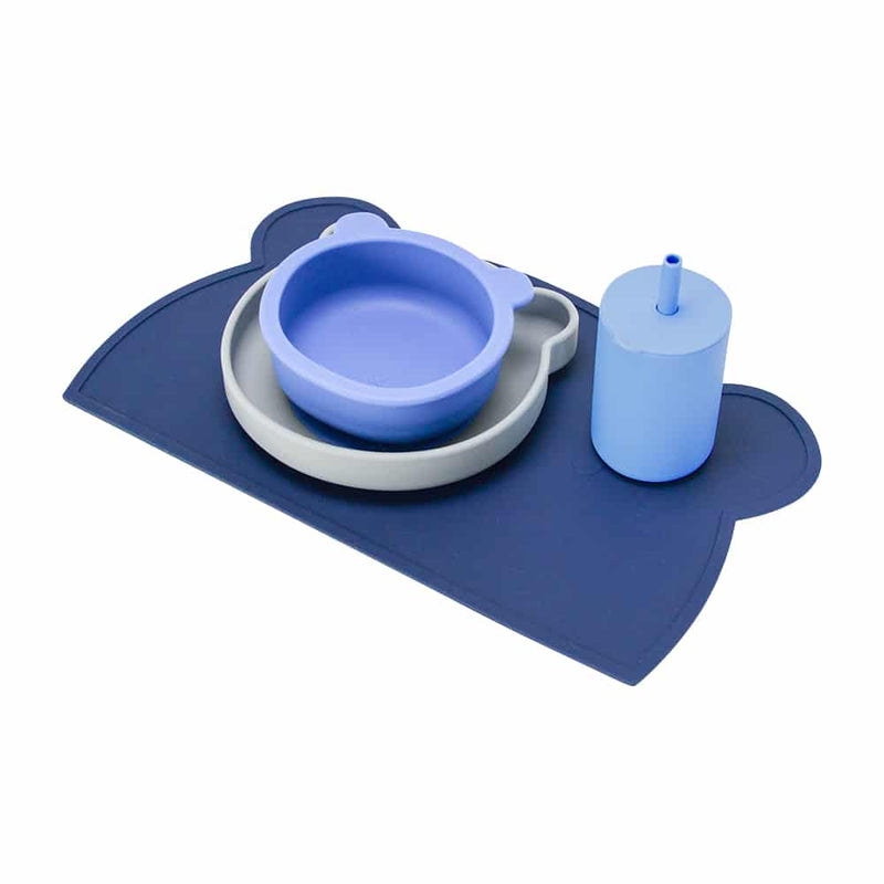 Annabel Trends - Silicone Dinner Set - Bear 4pce