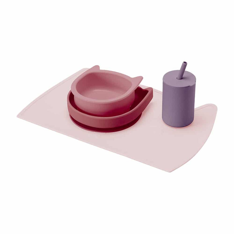 Annabel Trends - Silicone Dinner Set - Cat 4pce