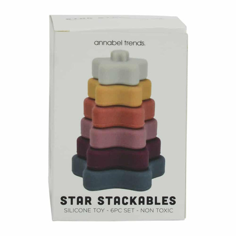 Annabel Trends - Silicone Stackable Toy - Star